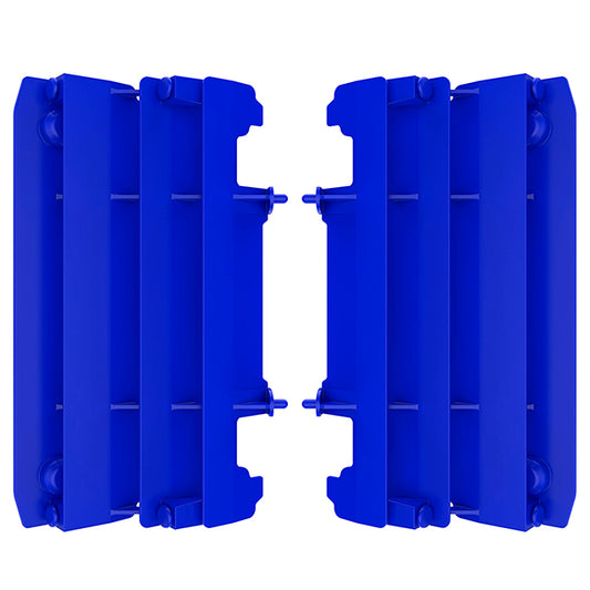 Aletines radiador Yamaha YZ125/250 05-21 Polisport - azul yam98 8985500001