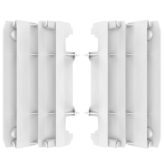 Aletines radiador Yamaha YZ125/250 05-21 Polisport - blanco 8985500002
