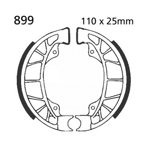 Zapatas de freno Derbi / Piaggio / Vespa EBC 899