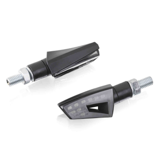 Intermitentes Open cristal transparente de leds Negro CE PUIG 8997N