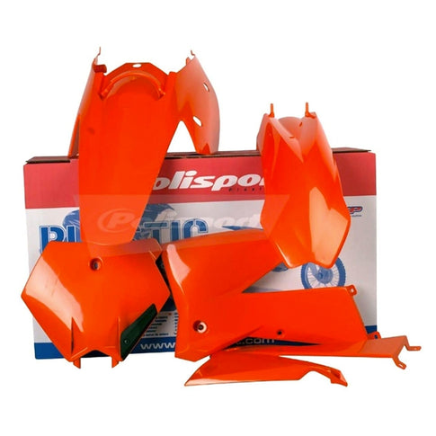 Carenados KTM EXC 125/200/300 05-07 Polisport - naranja 90103