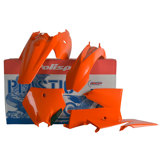 Kit de plásticos KTM 85SX 06-12 Polisport - OEM naranja 90131