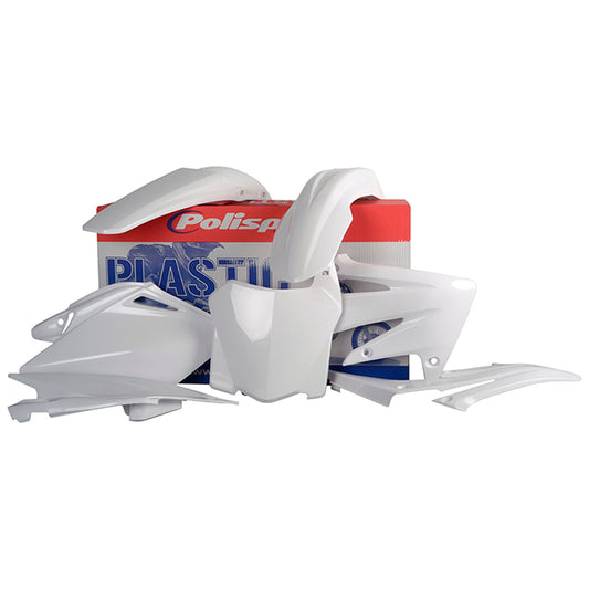 Kit de plásticos Honda CRF250R 08-08 Polisport - blanco 90143