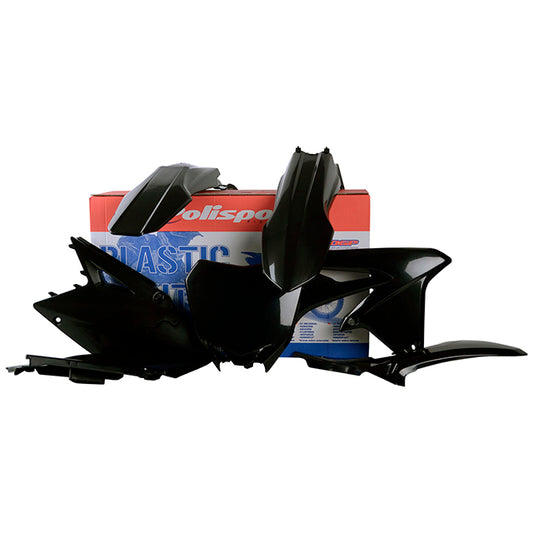 Kit de plásticos RMZ450 08-17 Polisport - negro 90146