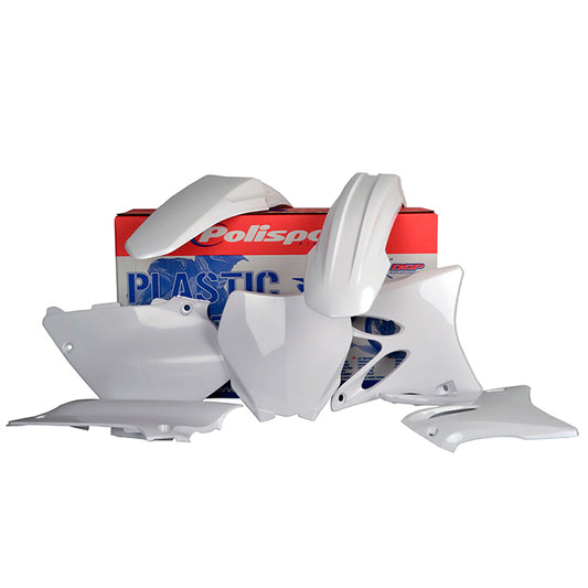 Kit de plásticos YZ125/250 06-14 Polisport - blanco 90151