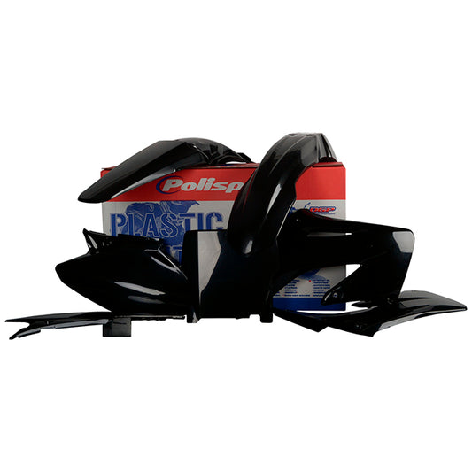 Kit de plásticos Honda CR125R/CR250R 04-07 Polisport - negro 90192
