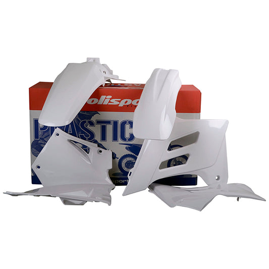 Kit de plásticos EC125/EC-E125/EC200/EC-E200/EC250/EC-E250/EC300/EC-E300/EC450/EC-E450 05-06 Polisport - blanco 90238