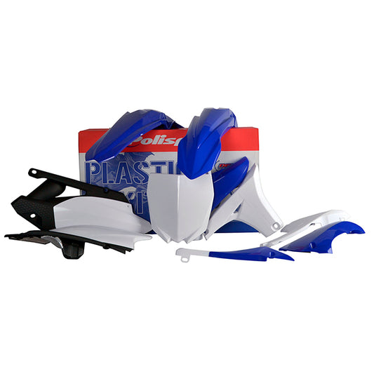 Kit de plásticos YZ450F 10-13 Polisport - OEM guardabarros azul 90274