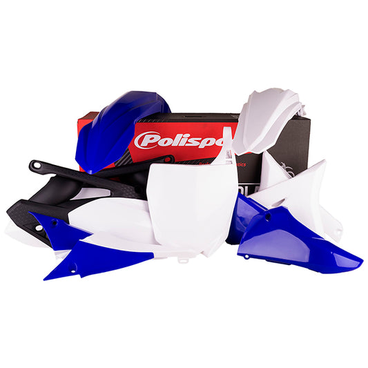 Kit de plásticos YZ450F 10-13 Polisport - OEM guardabarros blanco 90530
