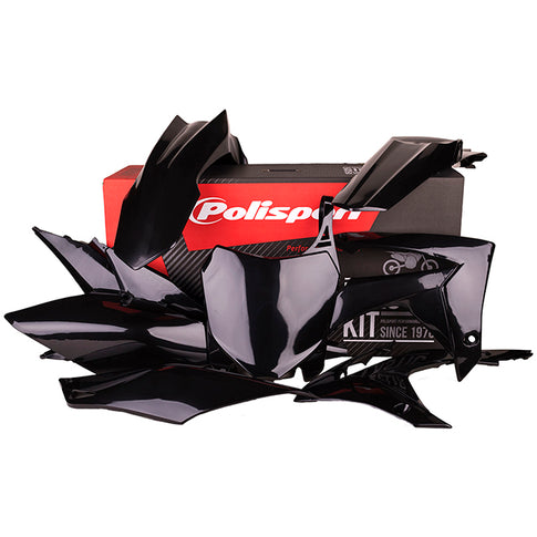 Kit de plásticos Honda CRF450R 13-16 CRF250R 14-17 Polisport - negro 90562