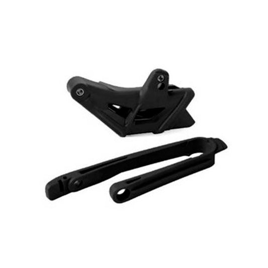 Kit Guia y Patín de cadena SX85 03-14 Polisport - negro 90587