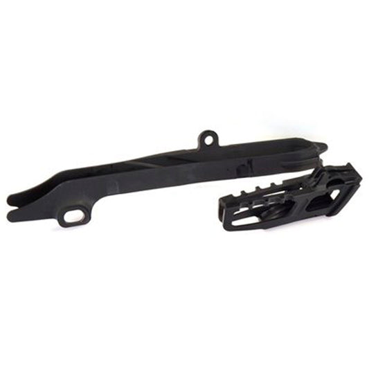 Kit Guia y Patín de cadena Honda CRF450R 09-10 CRF250R 10 Polisport - negro 90594
