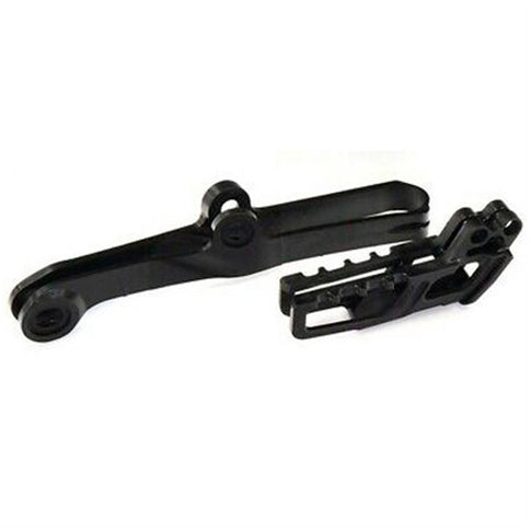 Kit Guia y Patín de cadena Kawasaki KX250F 04-05 Suzuki RMZ250 04-06 Polisport - negro 90597