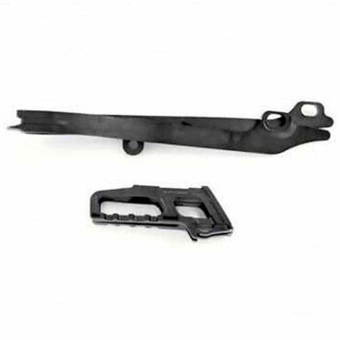 Kit Guia y Patín de cadena Suzuki RMZ450 05-06 RMZ250 07-09 RM125/250 01-06 Polisport - negro 90601