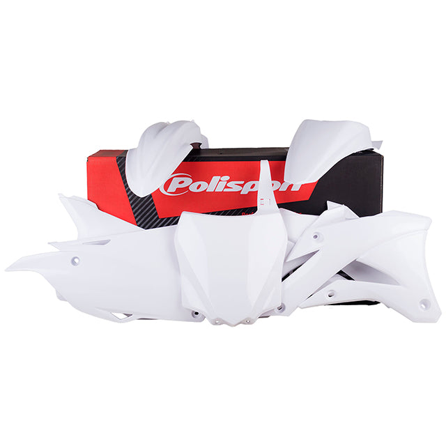 Kit de plásticos KX85 14-22 Polisport - blanco 90633