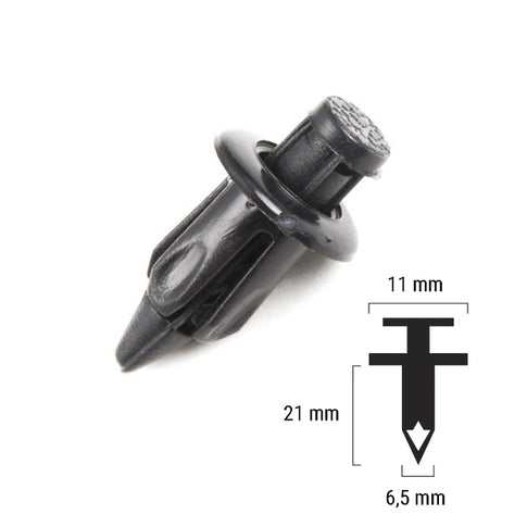 Remache plástico Honda 90654/MCA/000 RMS