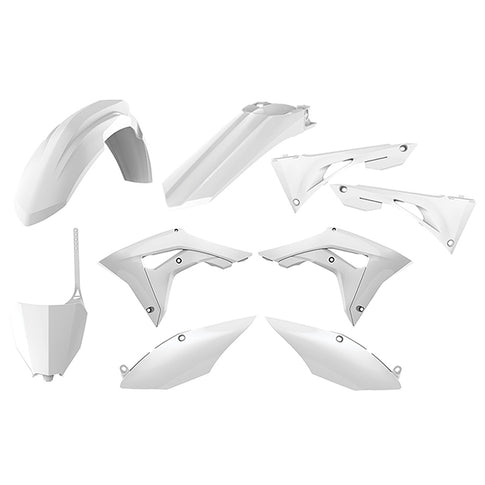 Kit de plásticos Honda CRF450R 17-20 CRF250R 18-21 Polisport - blanco 90720