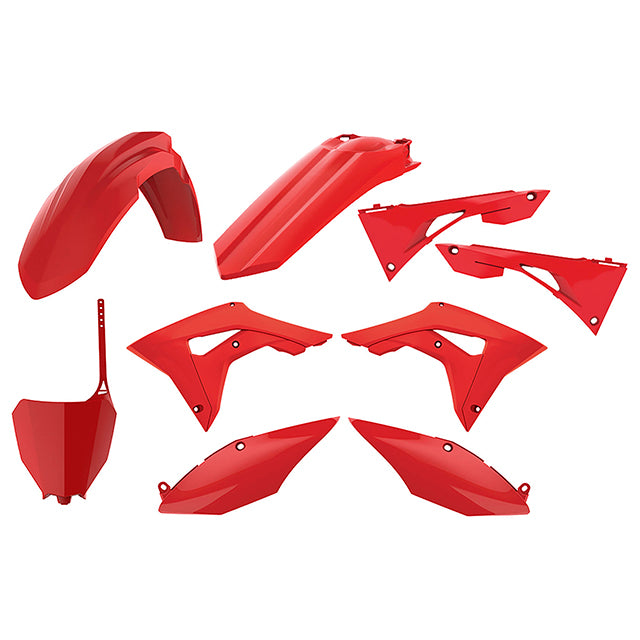 Kit de plásticos Honda CRF450R 17-20 CRF250R 18-21 Polisport - rojo CR04 90722