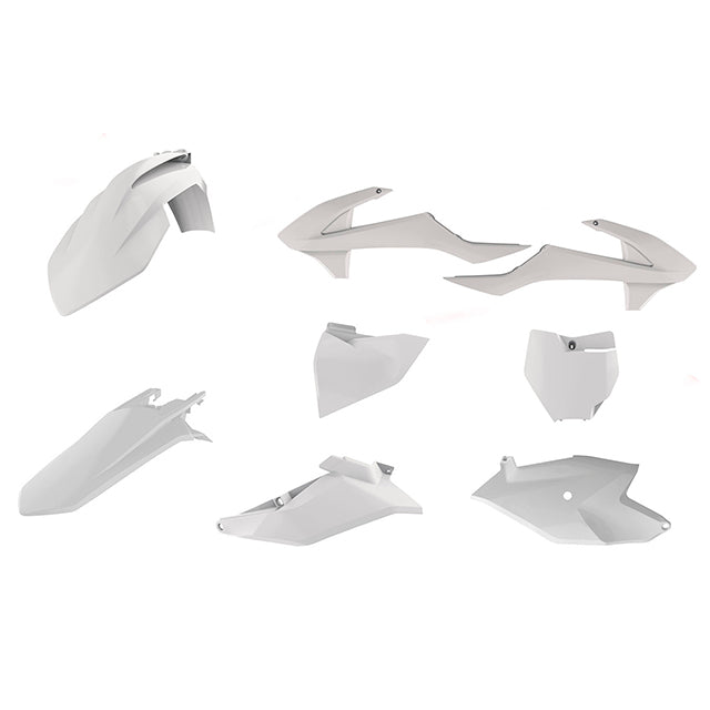 Kit de plásticos KTM 85SX 18-22 Polisport - blanco 90761