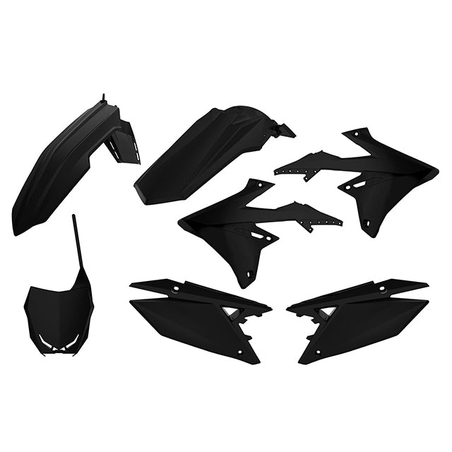 Kit de plásticos Suzuki RMZ450 18-22 RMZ250 19-22 Polisport - negro 90765