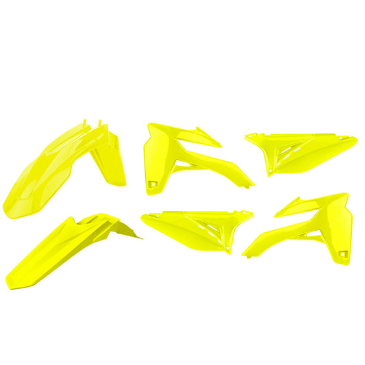 Kit de plásticos Sherco SE-R/SEF-R 13-15 Polisport - amarillo flúor 90802