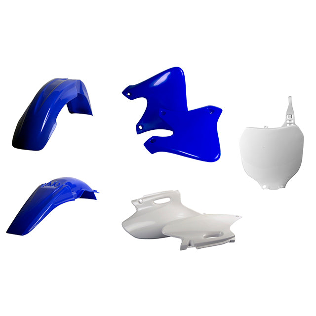 Kit de plásticos YZ450F 01-02 Polisport azul-blanco 90804
