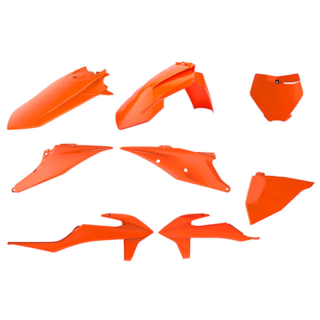 Kit de plásticos SX/SX-F 19-21 Polisport - naranja KTM 90811