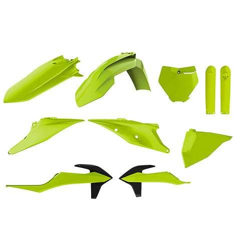 Kit de plásticos SX/SX-F 19-22 Polisport - amarillo flúor 90812