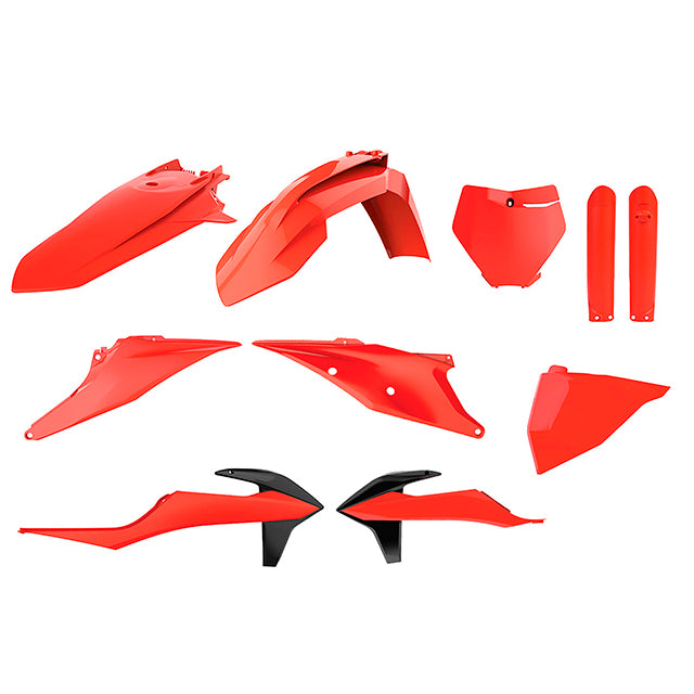 Kit de plásticos SX/SX-F 19-22 Polisport - naranja flúor 90815