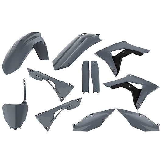 Kit de plásticos Honda CRF450R 19-20 CRF250R 19-21 Polisport - nardo grey 90827