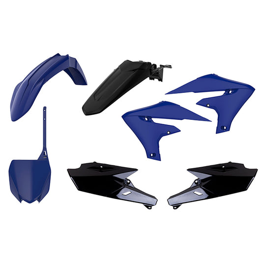 Kit de plásticos Yamaha YZ450F 18-22 YZ250F 19-22 Polisport negro-azul 90830