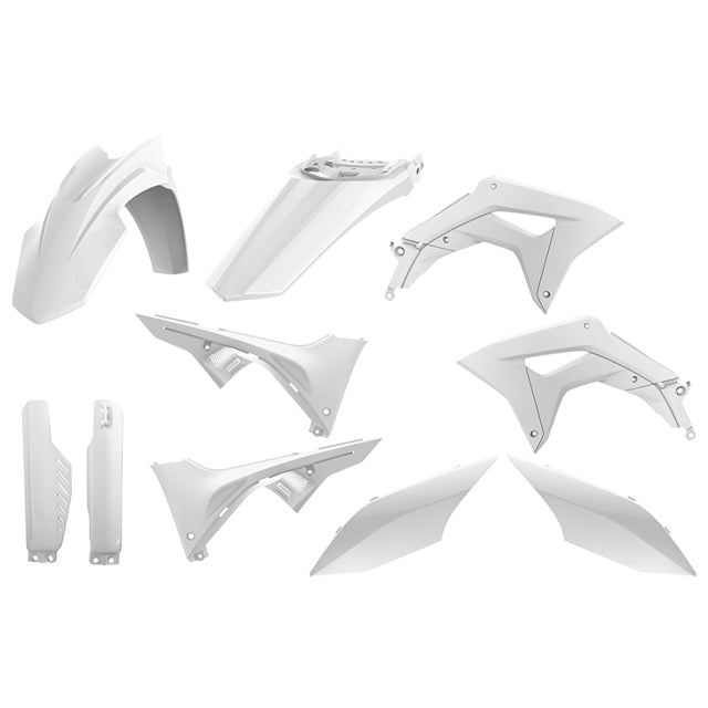 Kit de plásticos Honda CRF150L 17-22 Polisport - blanco 90848
