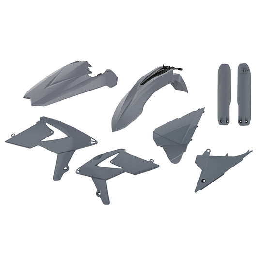 Kit de plásticos Beta RR 250/300 2T 350/400/450 4T 19-19 Polisport - nardo grey 90863