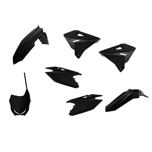 Kit de plásticos Restyling RM125 / RM250 RMZ 19 style 01-08 Polisport - negro 90865