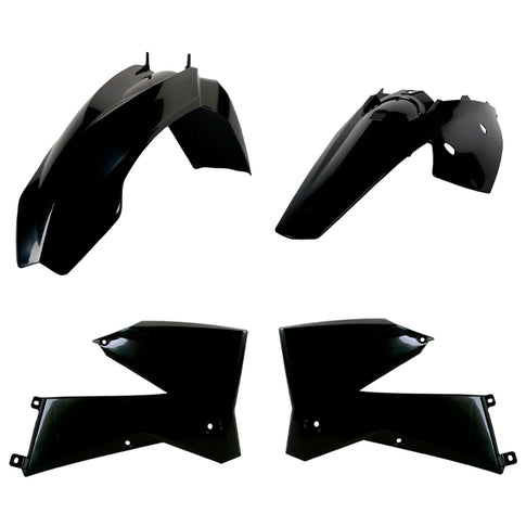 Kit de plásticos KTM EXC/EXC-F 05-07 Polisport - negro 90892