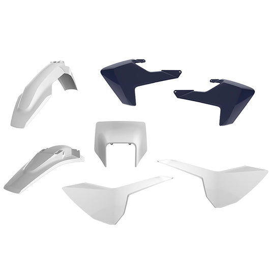 Kit de plásticos TE125/250/300 FE250/350/450 con careta 17-19 Polisport - OEM 90893