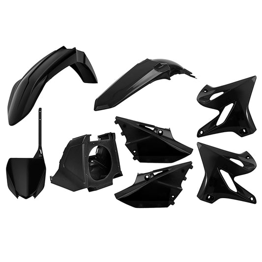 Kit de plásticos YZ125/250 02-21 Polisport - negro 90901
