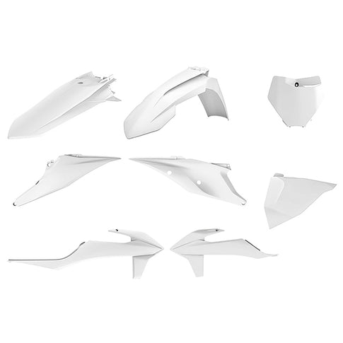 Kit de plásticos SX/SX-F 19-21 Polisport - blanco 90913