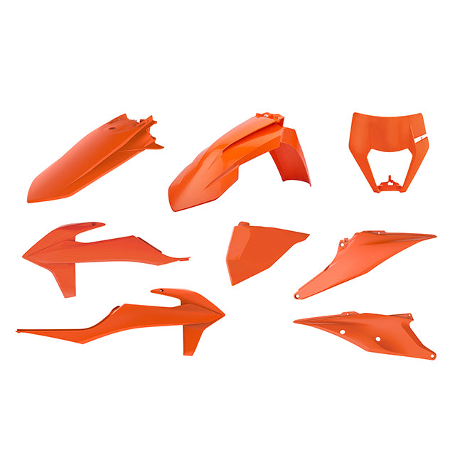 Kit de plásticos KTM EXC/EXC-F 20-22 EB Polisport - naranja 90914