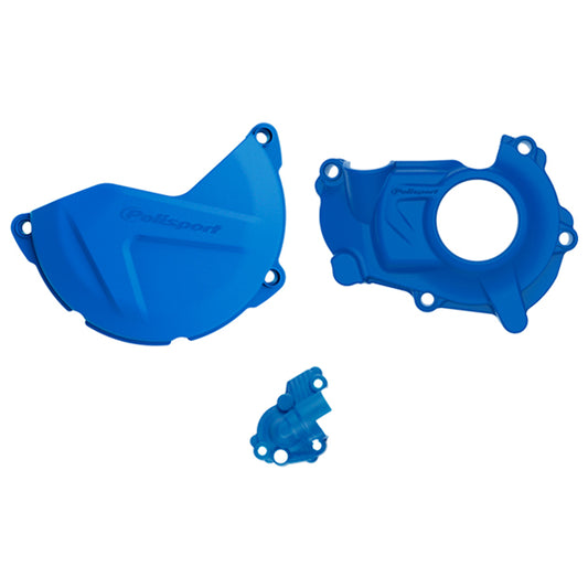 Kit Tapa embrague y encendido YZ450F 18-22 Polisport - azul 90948