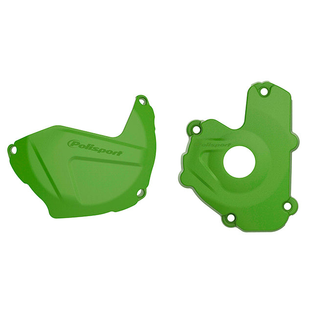 Kit Tapa embrague y encendido KX250F 13-16 Polisport - verde 90950