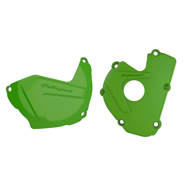 Kit Tapa embrague y encendido KX250F 17-20 Polisport - verde 90952