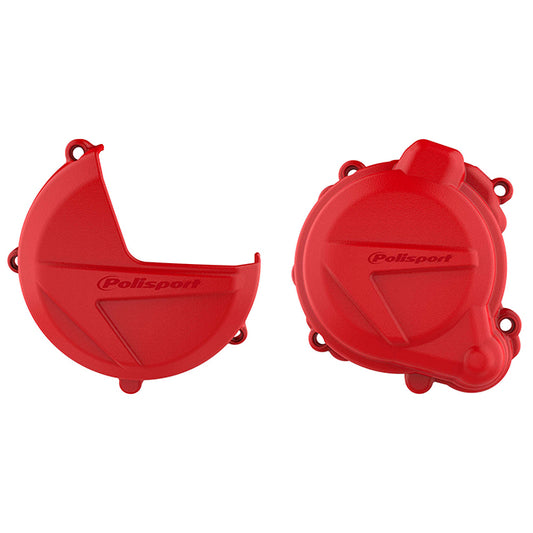 Kit Tapa embrague y encendido Beta Xtrainer 300 16-17 RR250/300 2T 13-17 Polisport - rojo 90999