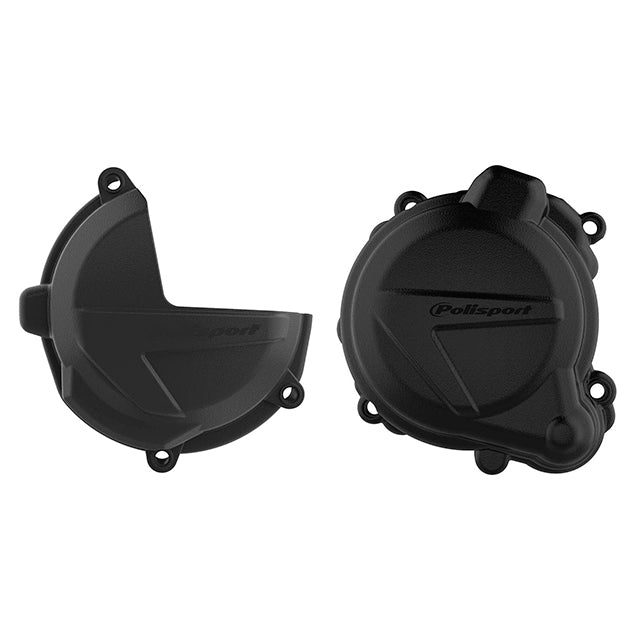Kit Tapa embrague y encendido RR250/300 2T Xtrainer300 18-22 Polisport - negro 91000