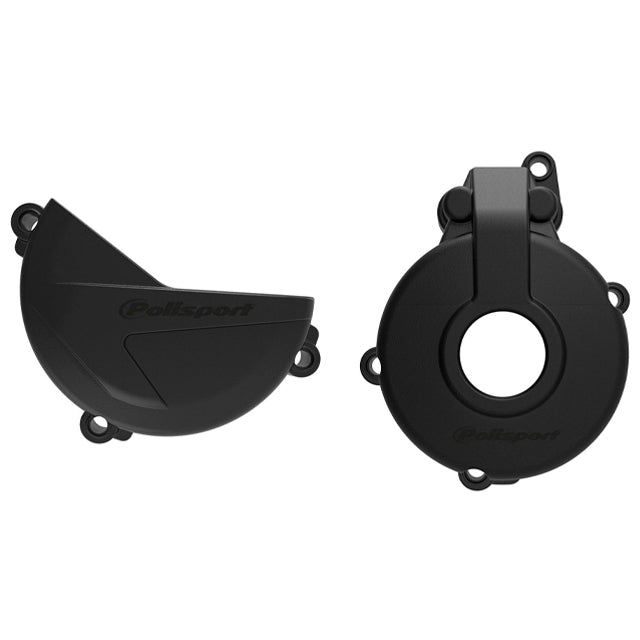 Kit Tapa embrague y encendido SEF250/300 14-22 Polisport - negro 91006
