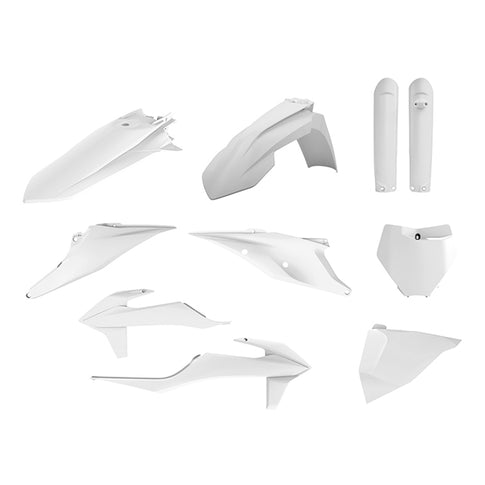 Kit de plásticos SX/SX-F 19-22 Polisport - blanco 91013
