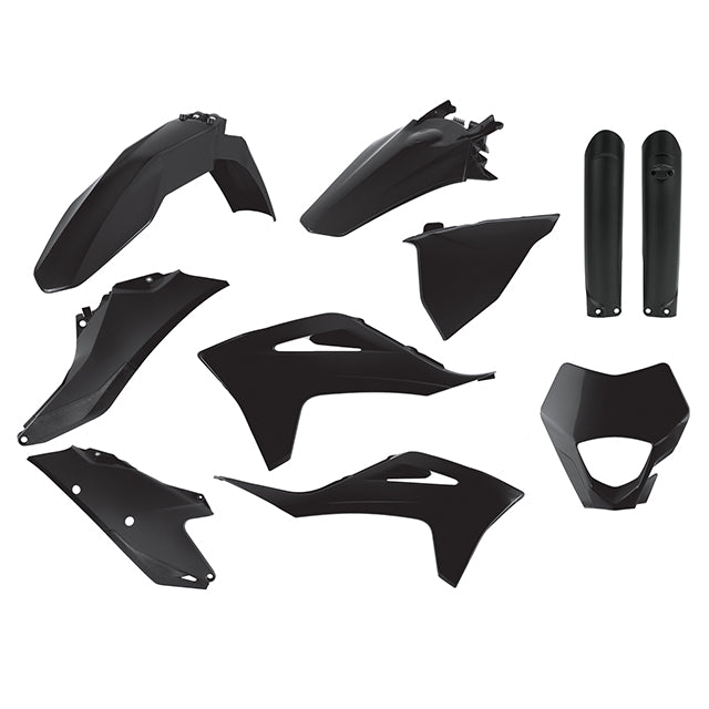 Kit de plásticos GasGas EC/EC-F 21-22 Polisport - negro 91028