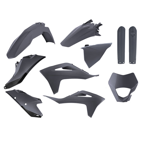 Kit de plásticos GasGas EC/EC-F 21-22 Polisport - nardo grey 91029