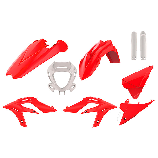 Kit de plásticos Beta Xtrainer 20-22 Rojo/ Polisport - blanco 91059