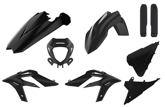 Kit de plásticos Beta Xtrainer 20-22 Polisport - negro 91060